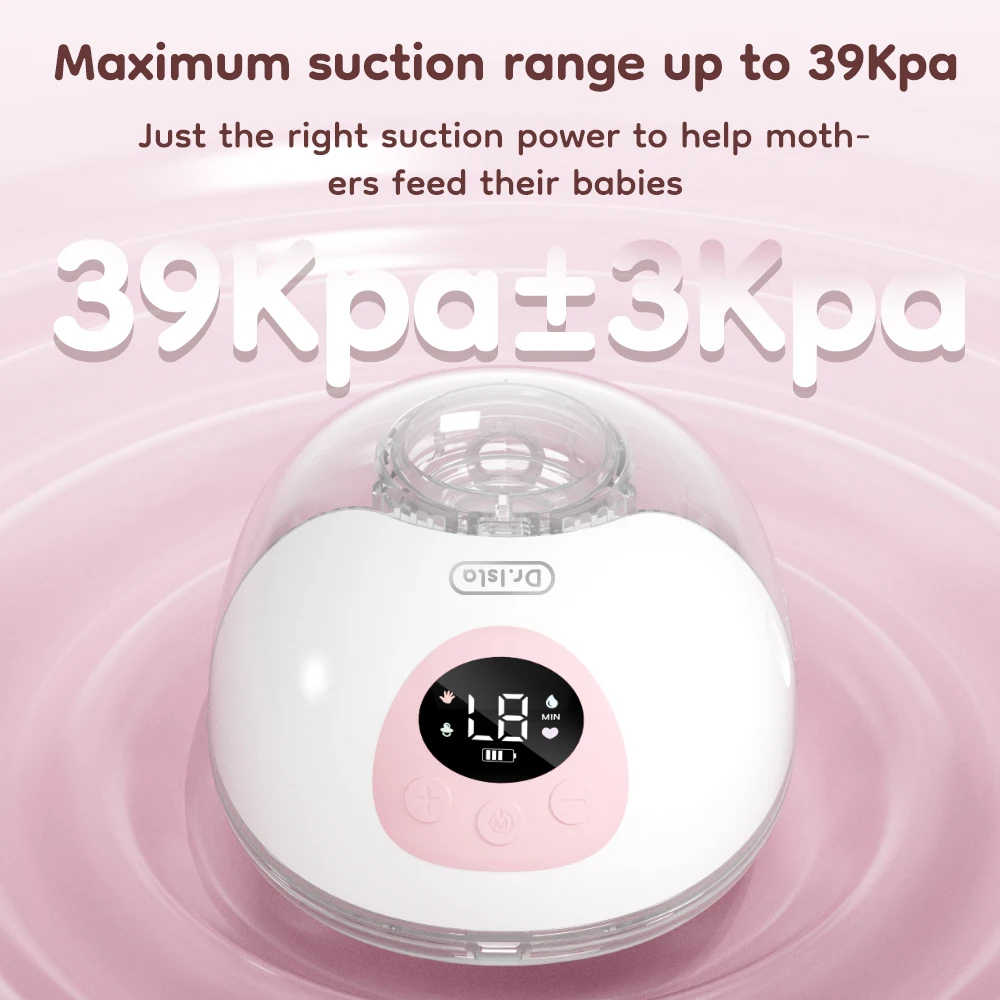 MAMIJOY Extractor de leche manos libres – Portátil y silencioso