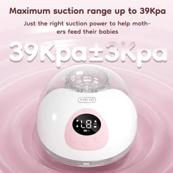 MAMIJOY Extractor de leche manos libres – Portátil y silencioso