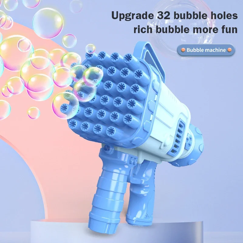 Pistola de burbujas automática con luz para niños - imagen 4