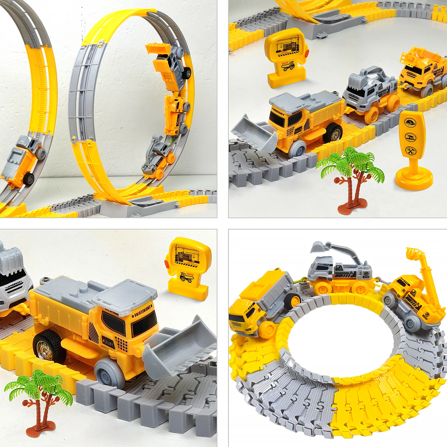 Coche ferroviario de ingeniería para niños - Tren educativo unisex - imagen 3
