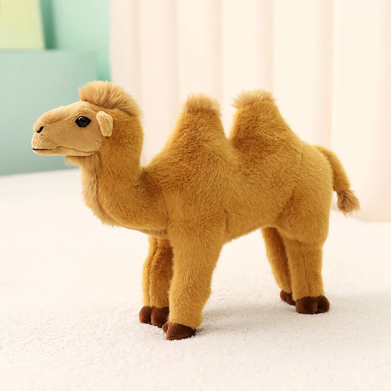 Peluche de camello de 30 cm, felpa suave