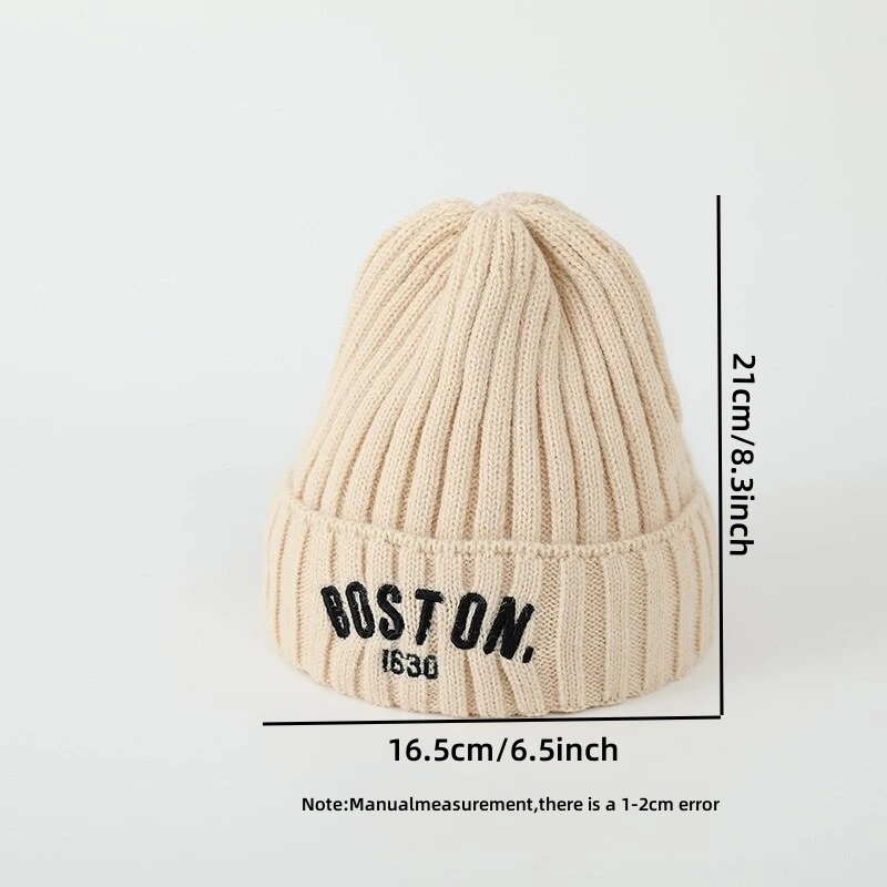Gorro de lana Boston para bebé – Cálido y vintage - imagen 2