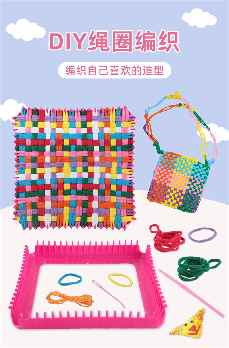Cuerdas elásticas multicolor para manualidades