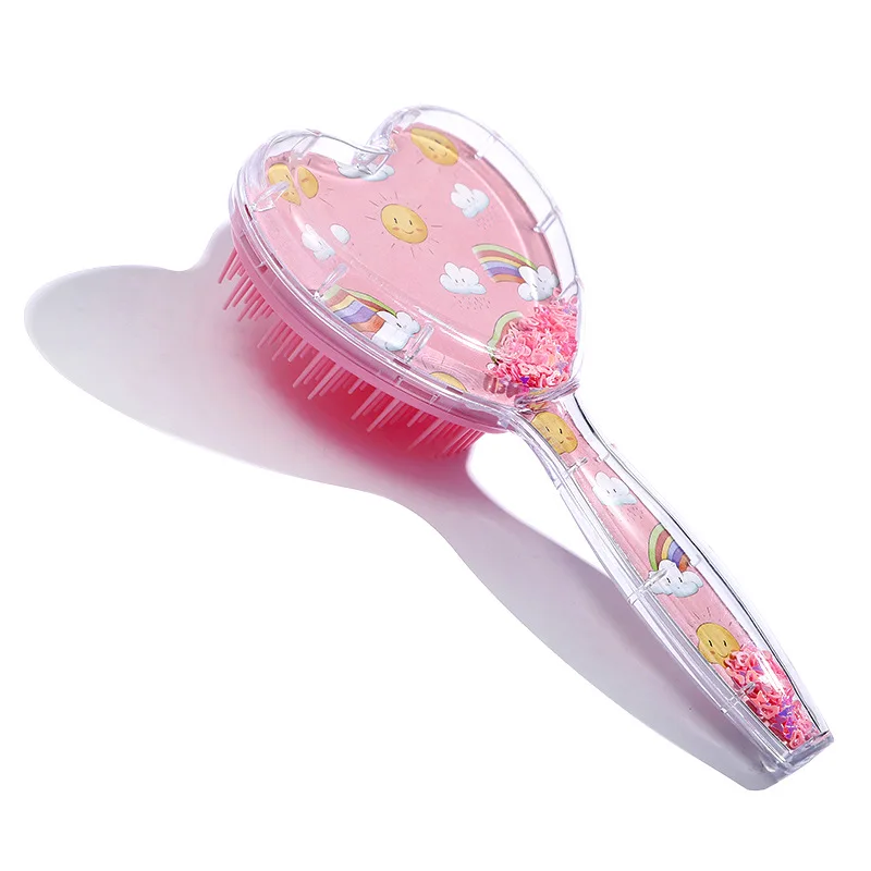 Peine infantil estilo corazón