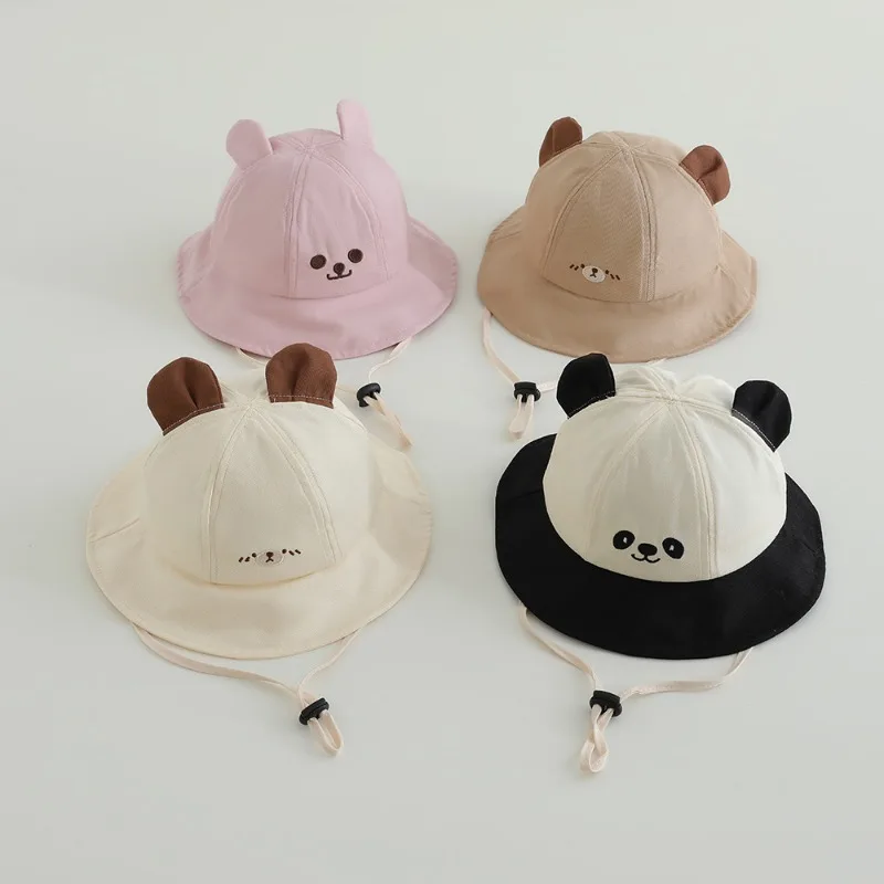 Sombrero bebé protección UV estilo sombrilla dibujo animado - imagen 5