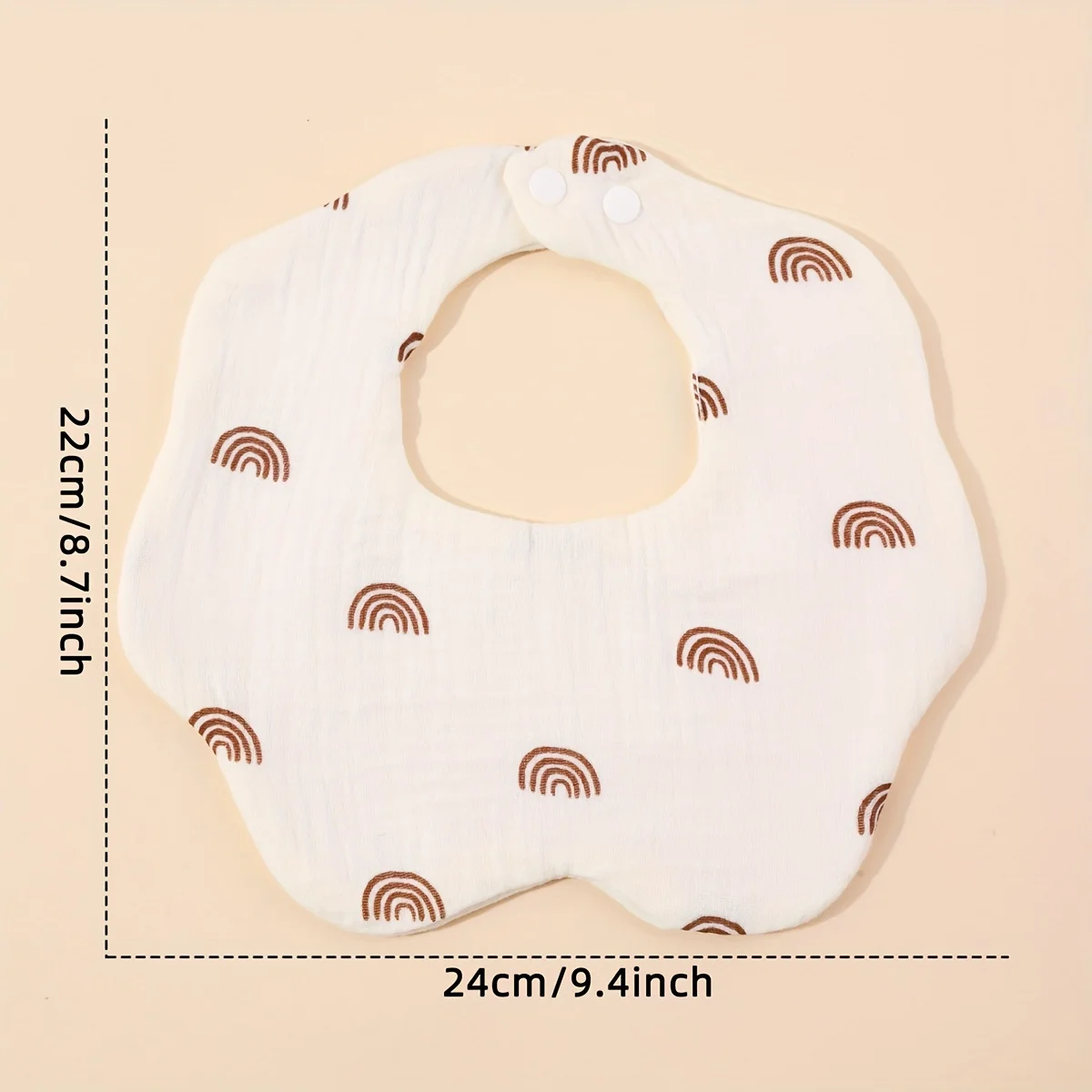Babero de bebé súper ligero unisex para dentición – Recién nacidos - imagen 5