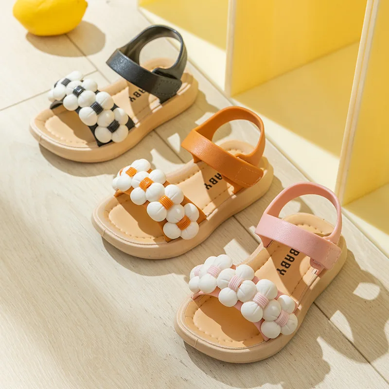 Sandalias antideslizantes de baño para bebé, suela blanda - imagen 4
