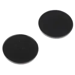 Bases redondas de plástico para miniaturas: juegos de mesa