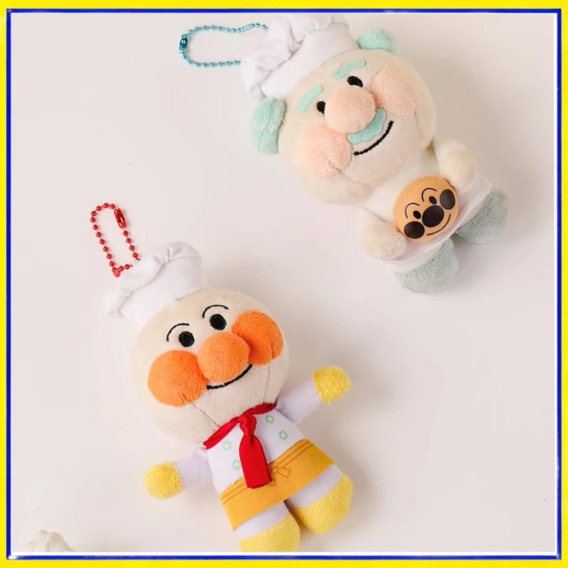 Anpanman Jam Grandpa – Llavero de peluche para mochila y bolso - imagen 4