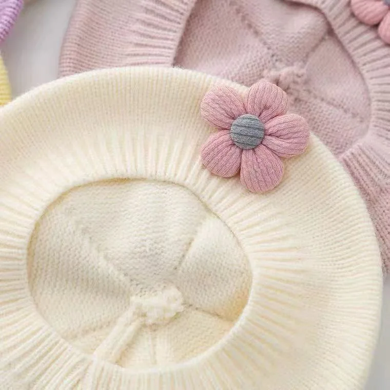 Gorro bebé de pintor ligero elástico para otoño e invierno - imagen 2