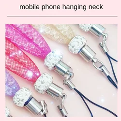 Cordón de cristal para collar infantil con llavero identificativo