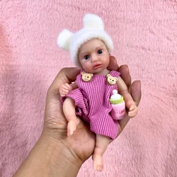 Muñeca Reborn realista LouLou de silicona – Regalo infantil