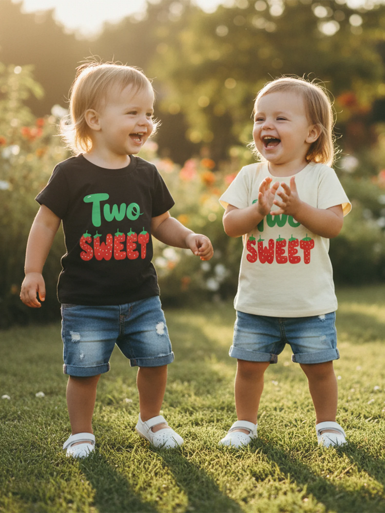 Tejido algodón elastano en camiseta infantil
