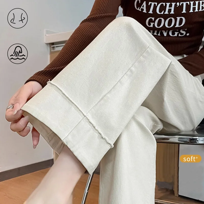 Pantalones premamá algodón cinturilla elástica verano talla grande