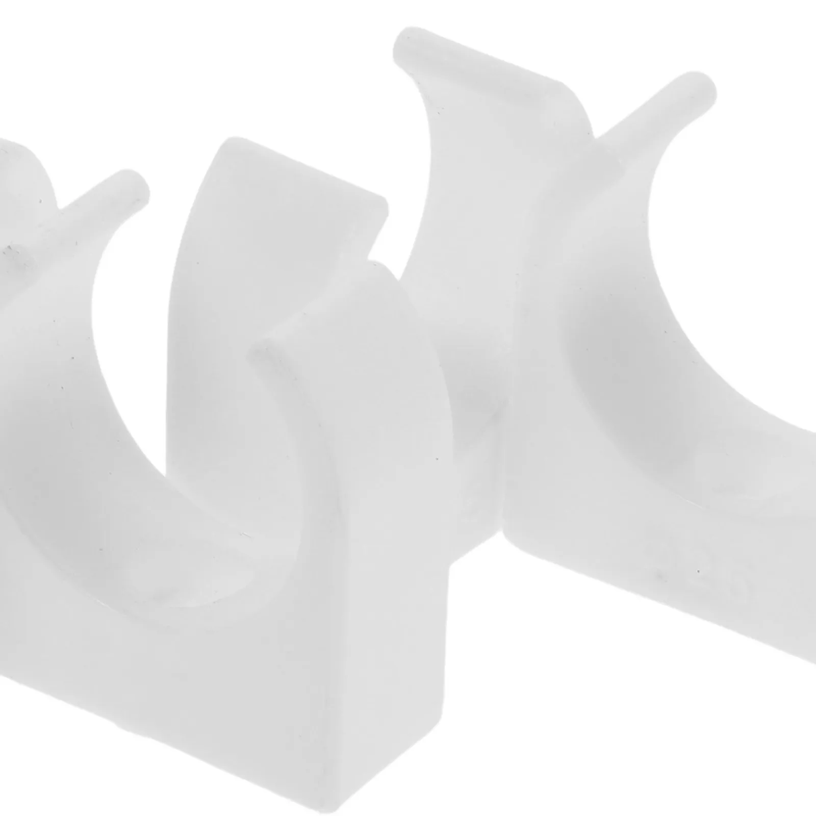 Soporte vertical para motor RC de plástico blanco, montaje fijo - imagen 2