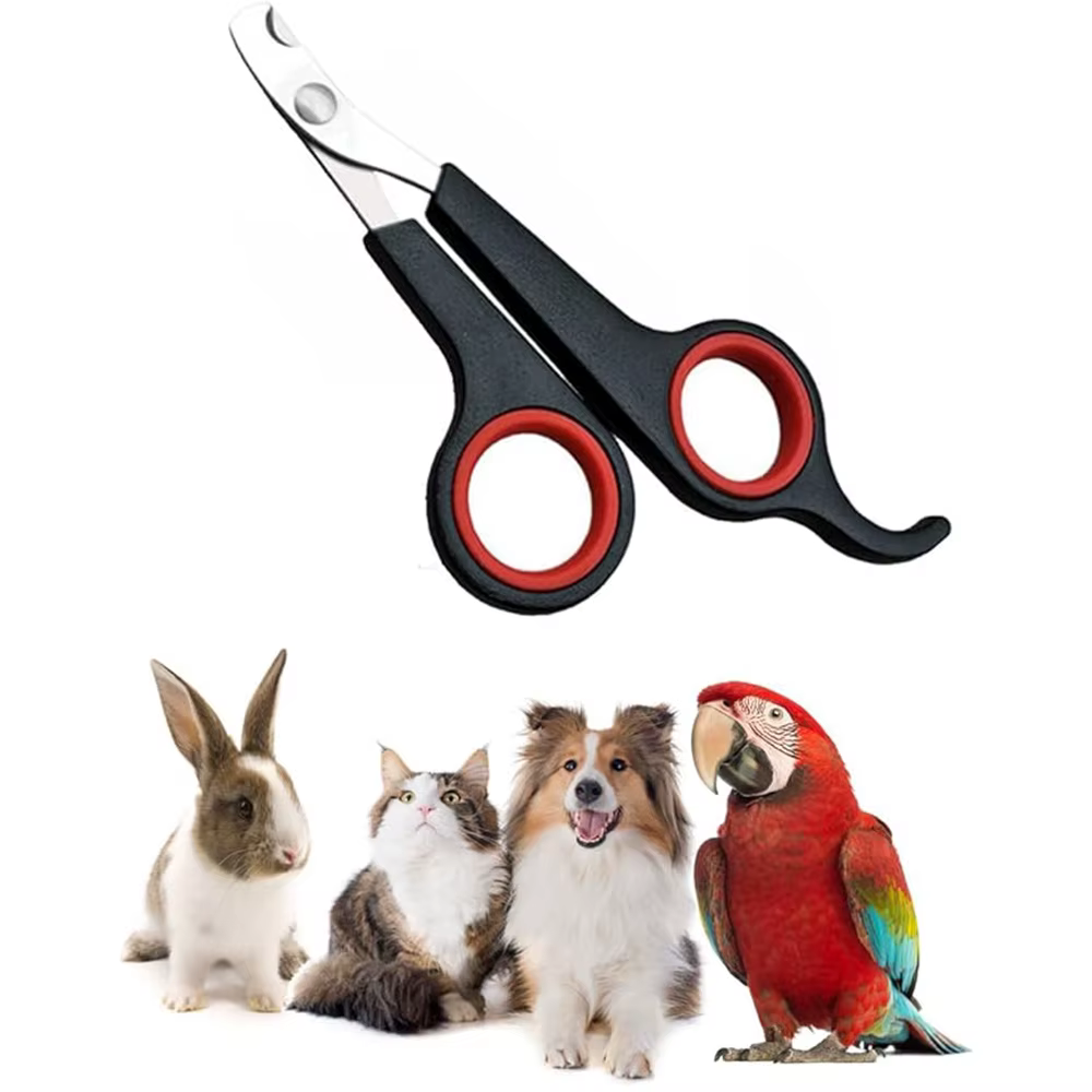 Tijeras para uñas mostrando el mango ergonómico