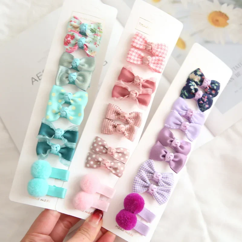 Horquillas lazo y pinzas con diseño floral para niña - imagen 3