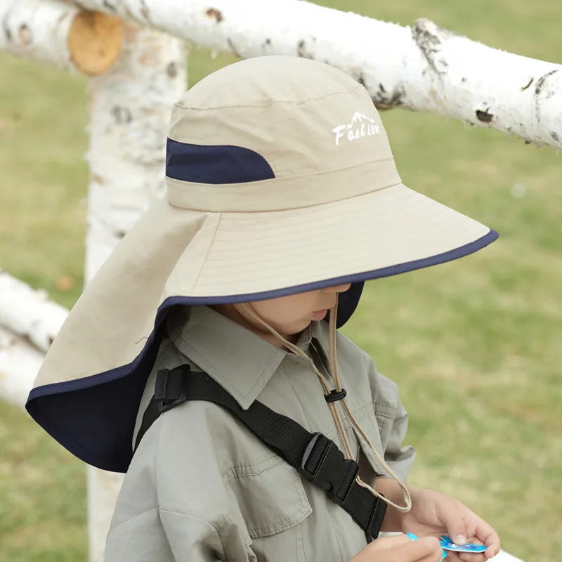 Sombrero infantil protección UV para montaña, primavera y otoño