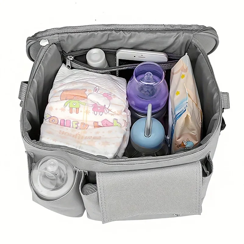 Bolso Maternal Cruzado para Carrito Bebé – Amplio y Resistente - imagen 3