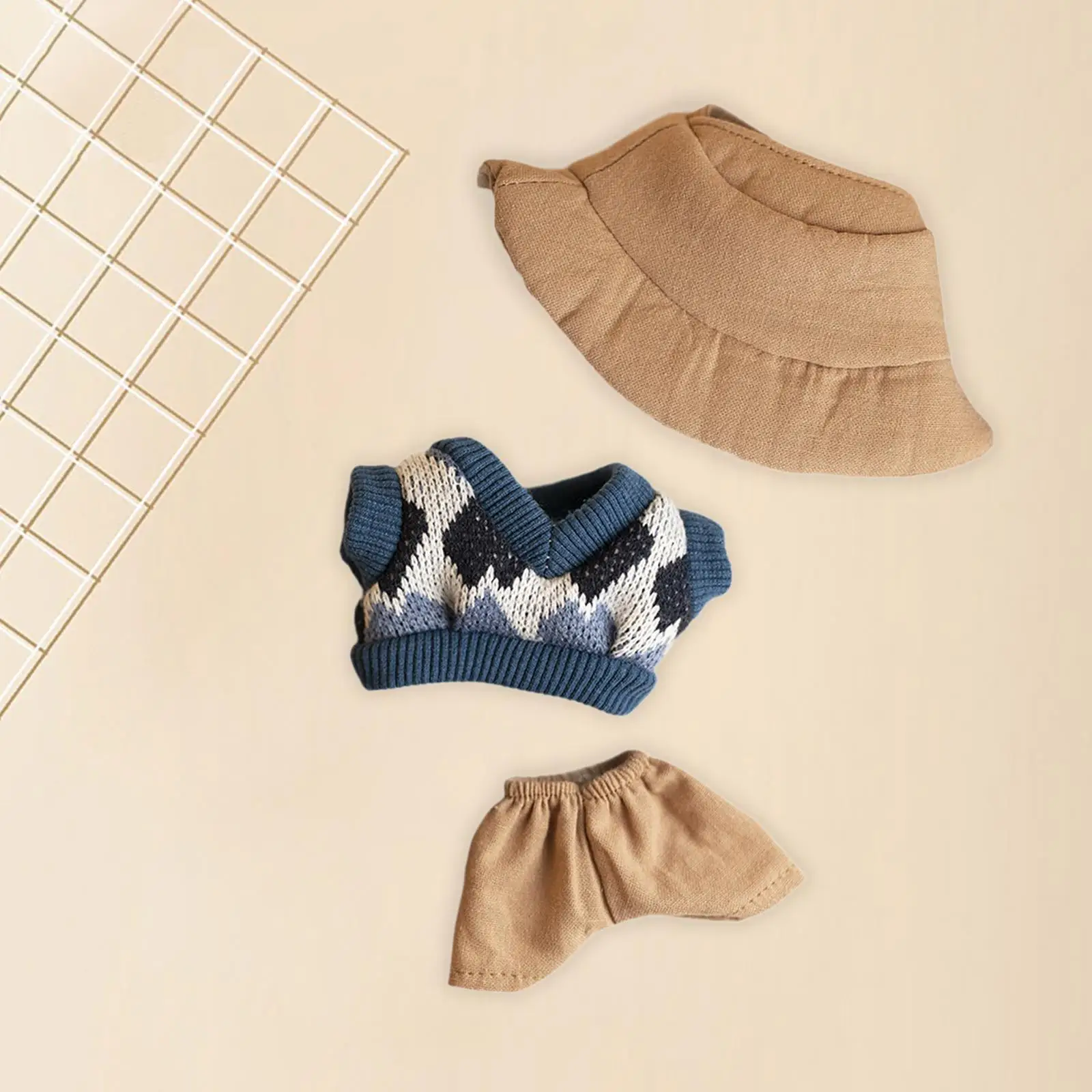 Conjunto de ropa para muñecas – suéter y pantalón para juego - imagen 2