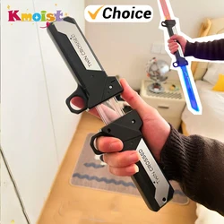 Sable de luz extensible de doble hoja con efectos LED para niños