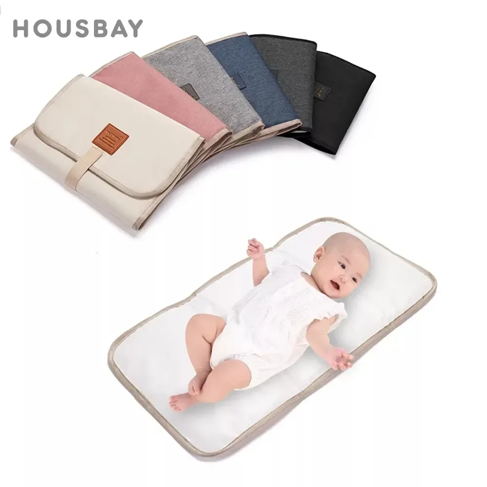 Cambiador de pañales plegable impermeable portátil para bebé