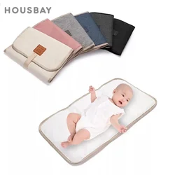 Cambiador de pañales plegable impermeable portátil para bebé