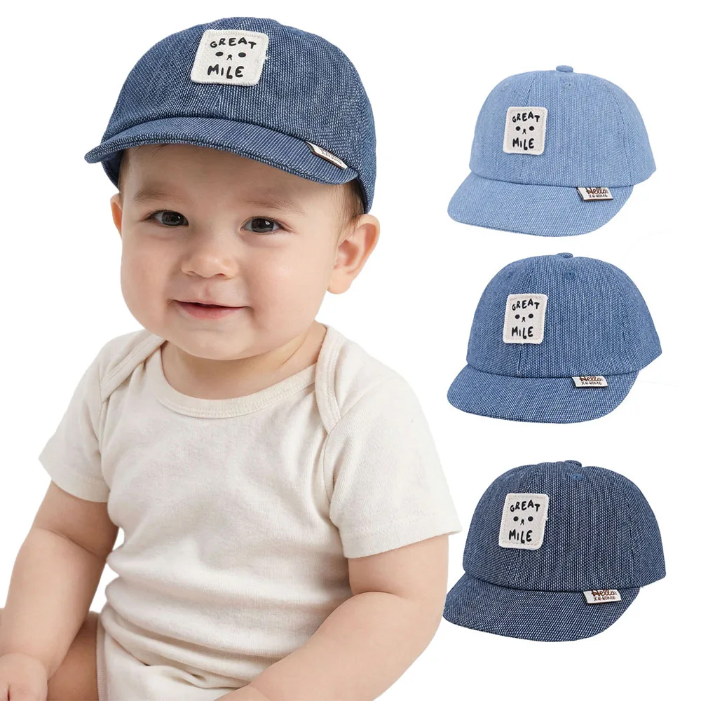 Gorra de sol vaquera para bebés – estilo béisbol exterior - imagen 3