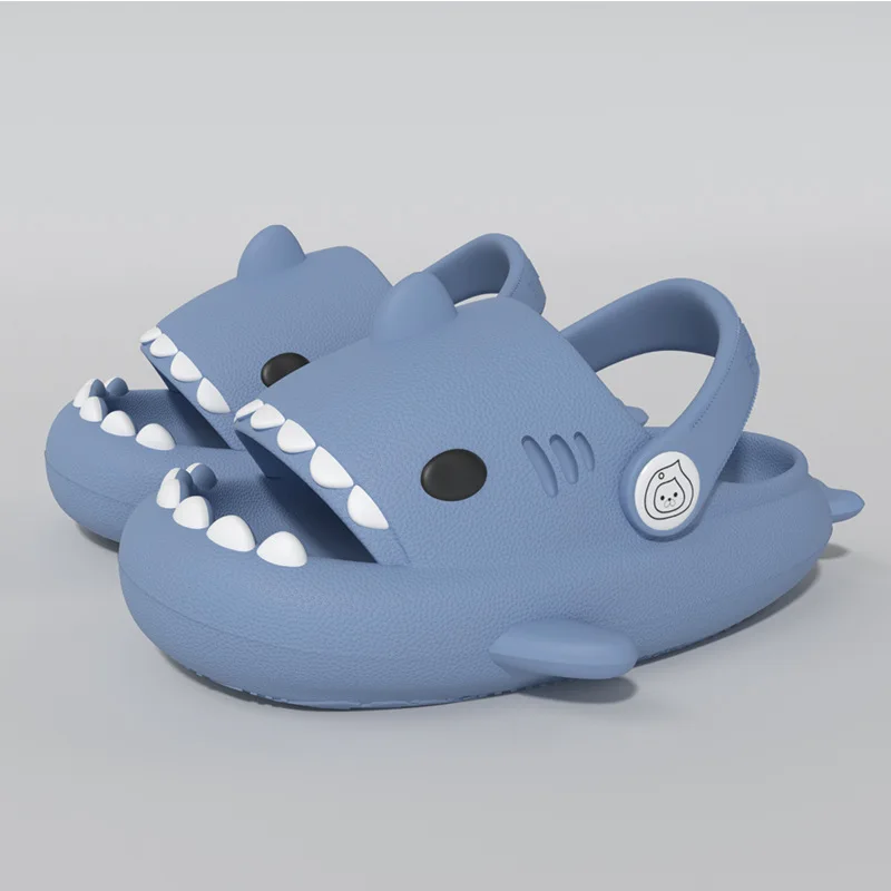 Chanclas niños tiburón – Suela EVA blanda antideslizante - imagen 3