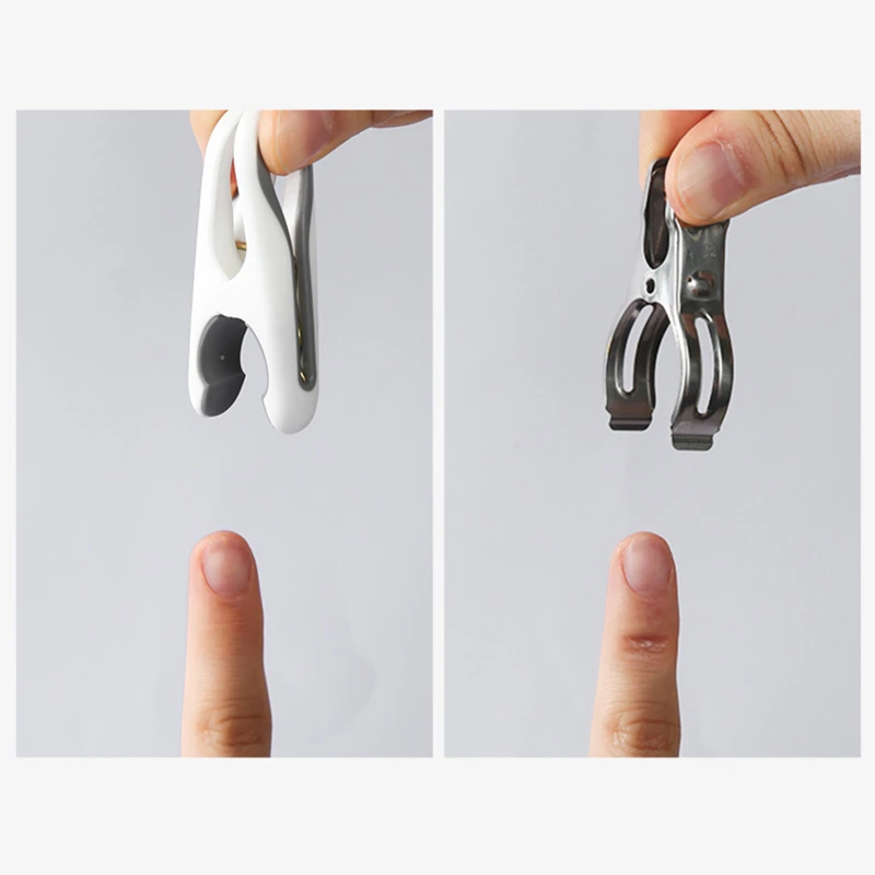 Pinzas de ropa de plástico resistentes al viento para tender - imagen 2