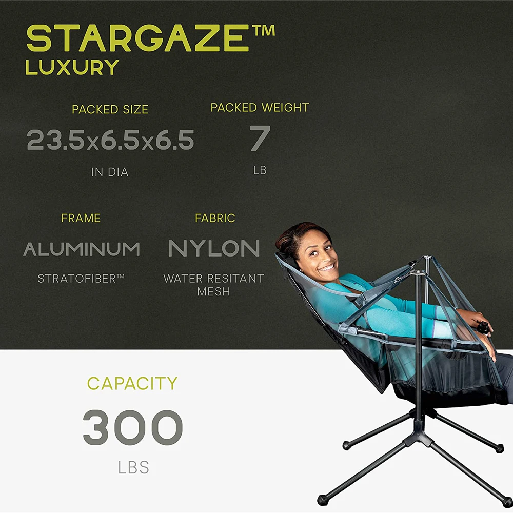 Stargaze silla de campamento reclinable lujo para acampada - imagen 3