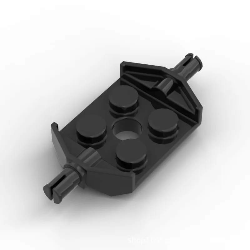 Pieza compatible 6157 2x2 en color blanco para construcción