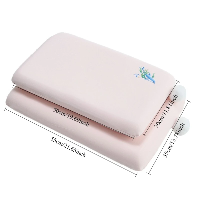 Almohada infantil viscoelástica suave de rebote lento, lavable - imagen 5