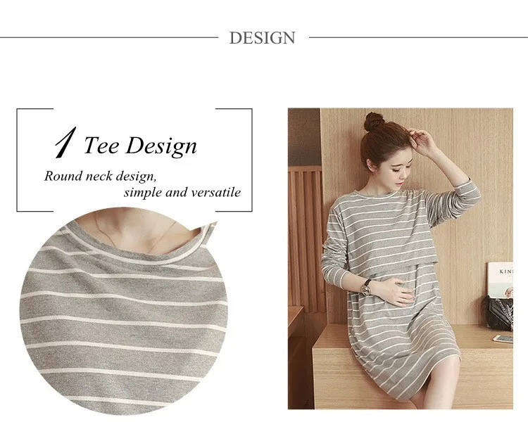 Estilo de bata/camisón para madres