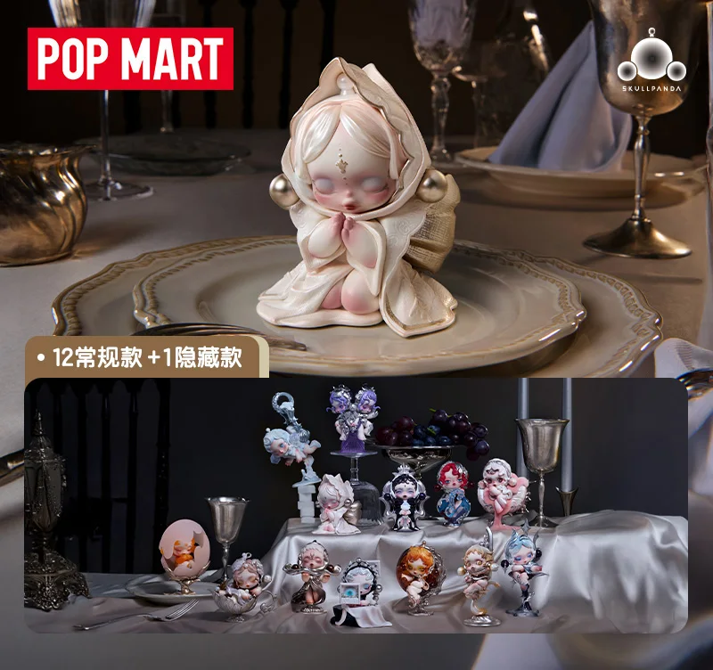 Popmart Skullpanda figura de caja ciega coleccionable para niños - imagen 2