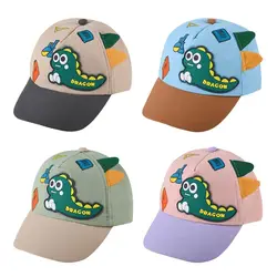 Gorra bebé algodón ajustable dibujos animados – verano 0-3 años