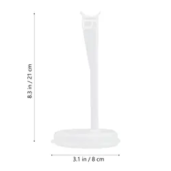 Soporte ajustable para figuras con base ancha de exhibición