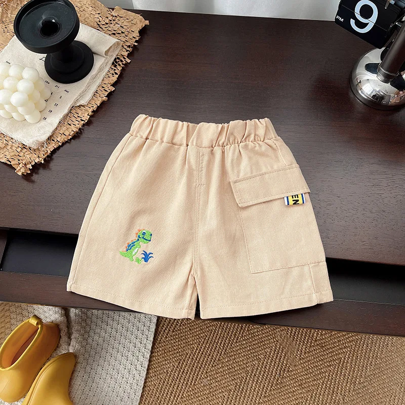 Conjunto veraniego bebé 2 piezas: camiseta de rayas algodón y shorts - imagen 2