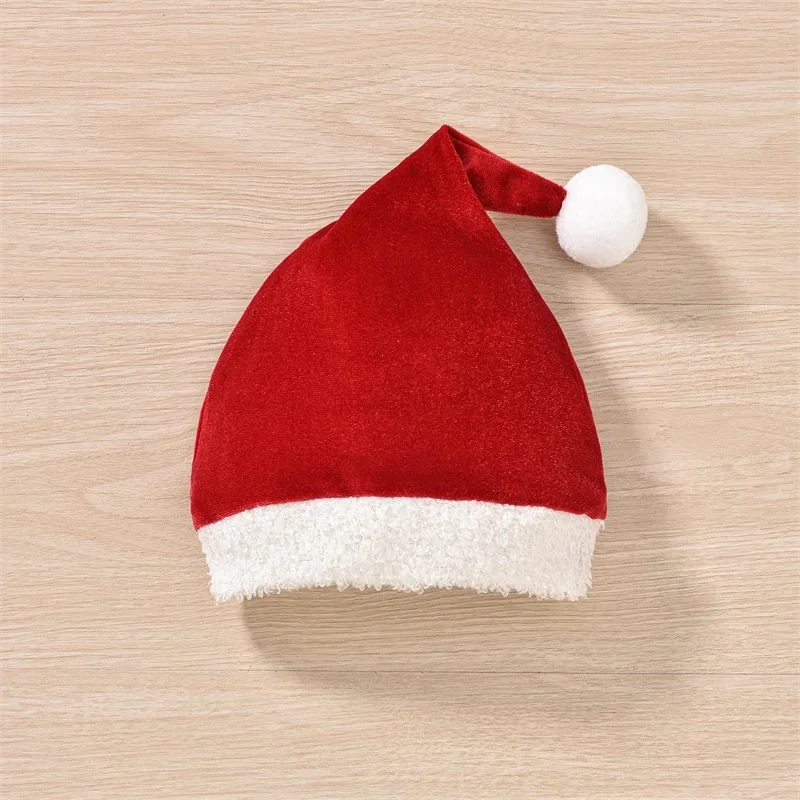 VISgogo mameluco navideño terciopelo bebé niña - imagen 4