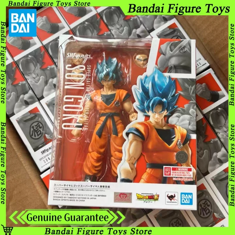 S.H.Figuarts Bandai figura de acción Goku Dios Super Saiyan