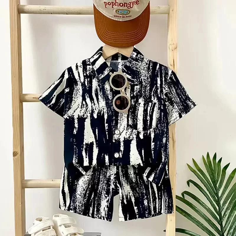 Conjunto de verano para niña: camisa manga corta y pantalón corto - imagen 5