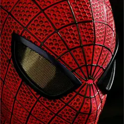 Máscara de Spiderman para cosplay artesanal de alta calidad