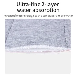 Toallas menstruales reutilizables con forro de grafeno para escapes