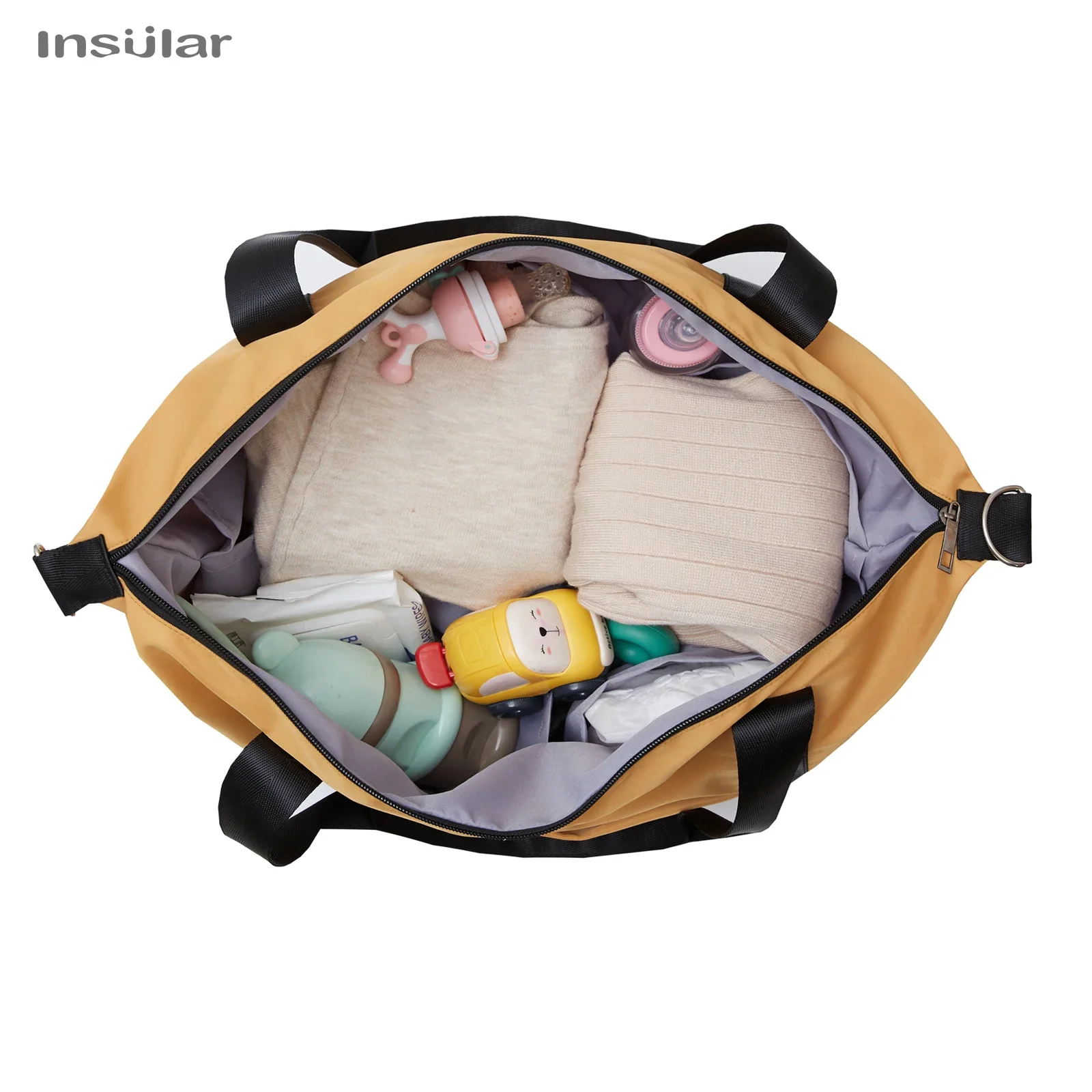 Bolso de mamá multifuncional para cochecito y pañales – Gran capacidad - imagen 5