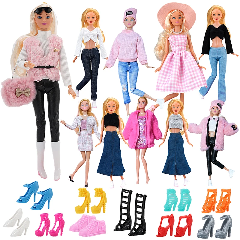 Abrigo de moda y conjunto completo para niña - imagen 3