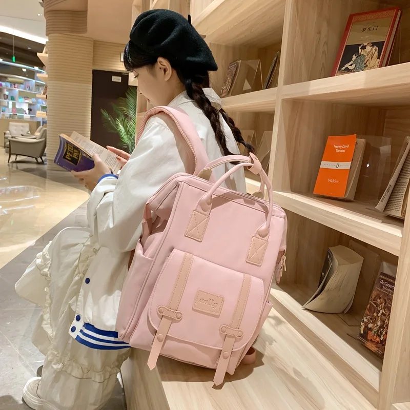 Bolsa de mamá ligera tipo mochila viaje para madre y bebé - imagen 4