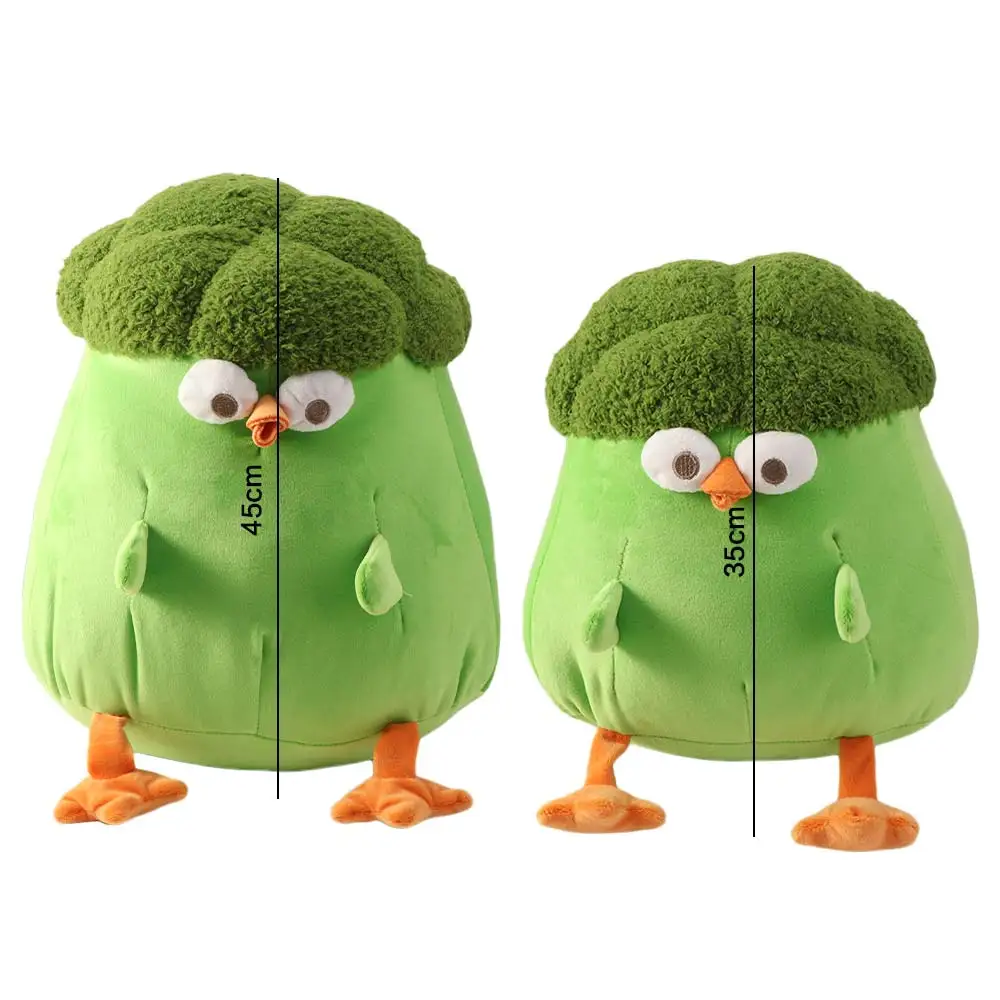 Peluche de pollo con brócoli suave para niños, regalo - imagen 4