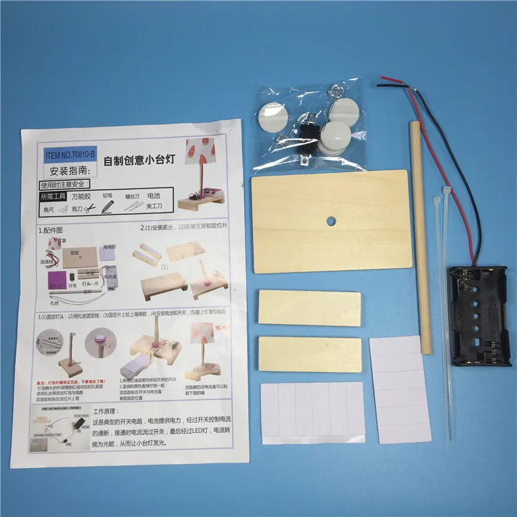 Lámpara Montessori de mesa para aprender ciencias – Kit DIY - imagen 5