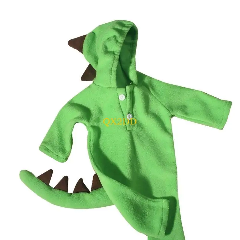 QX2D sudadera con capucha de dinosaurios para bebé - imagen 2