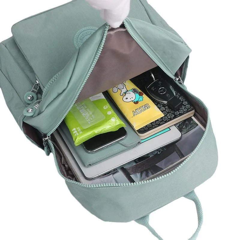 Bolso mochila de nailon para bebé: gran capacidad minimalista - imagen 4